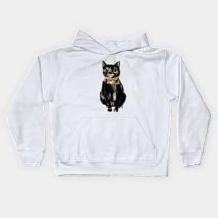 Tortoiseshell Cat, gato carey Kids Hoodie